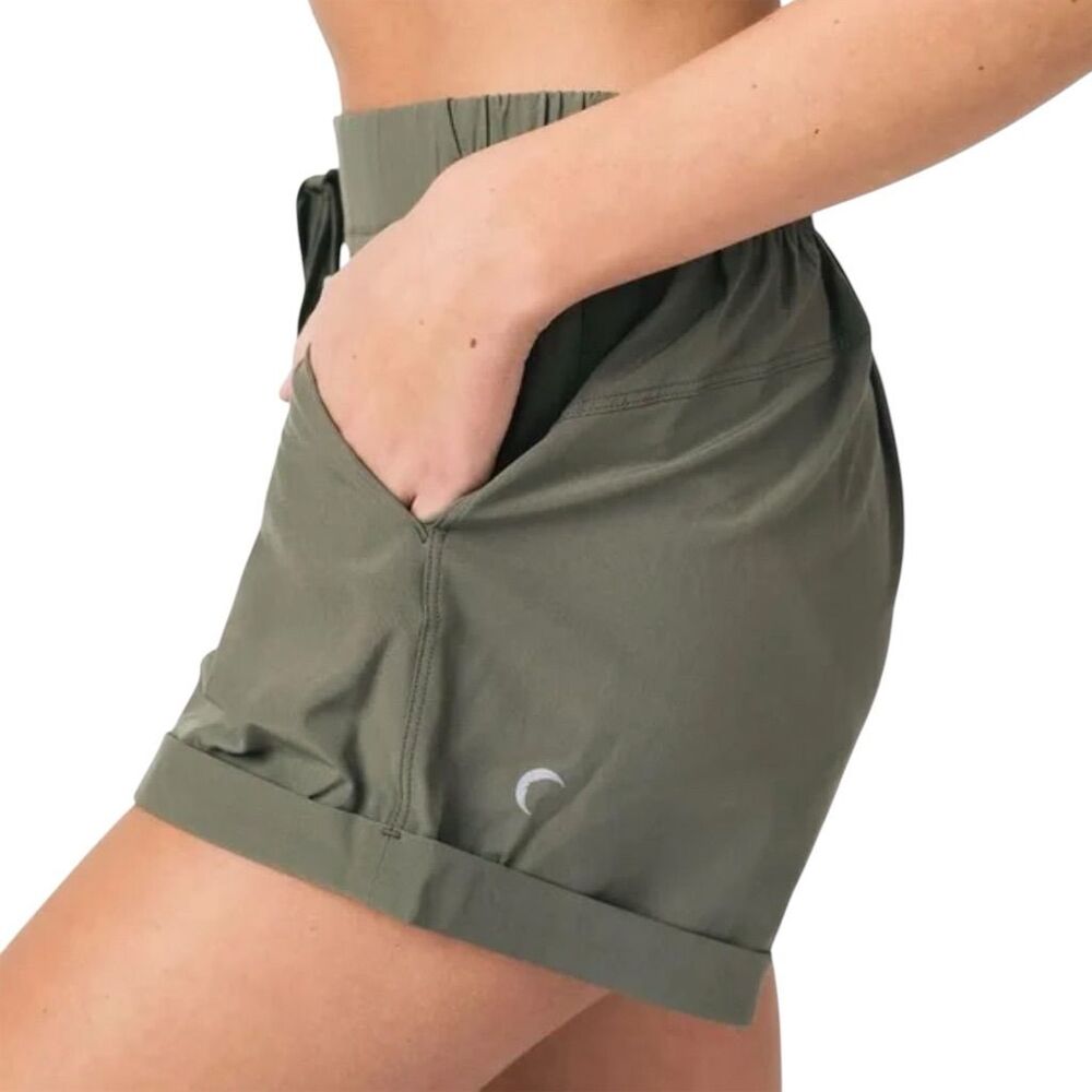 Olive Green Women's Shorts